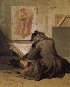Jean Baptiste Simeon Chardin People are painting France oil painting artist